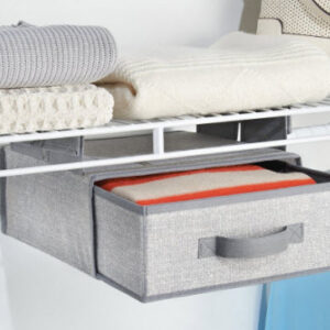 מגירה תלויה למדף סורג