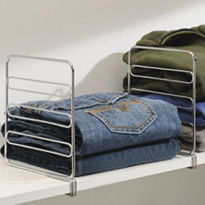 חוצצים למדפי בגדים